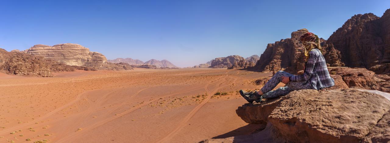 Wadi Rum Quiet Village Camp Bagian luar foto