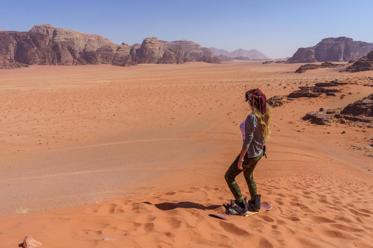 Wadi Rum Quiet Village Camp Bagian luar foto